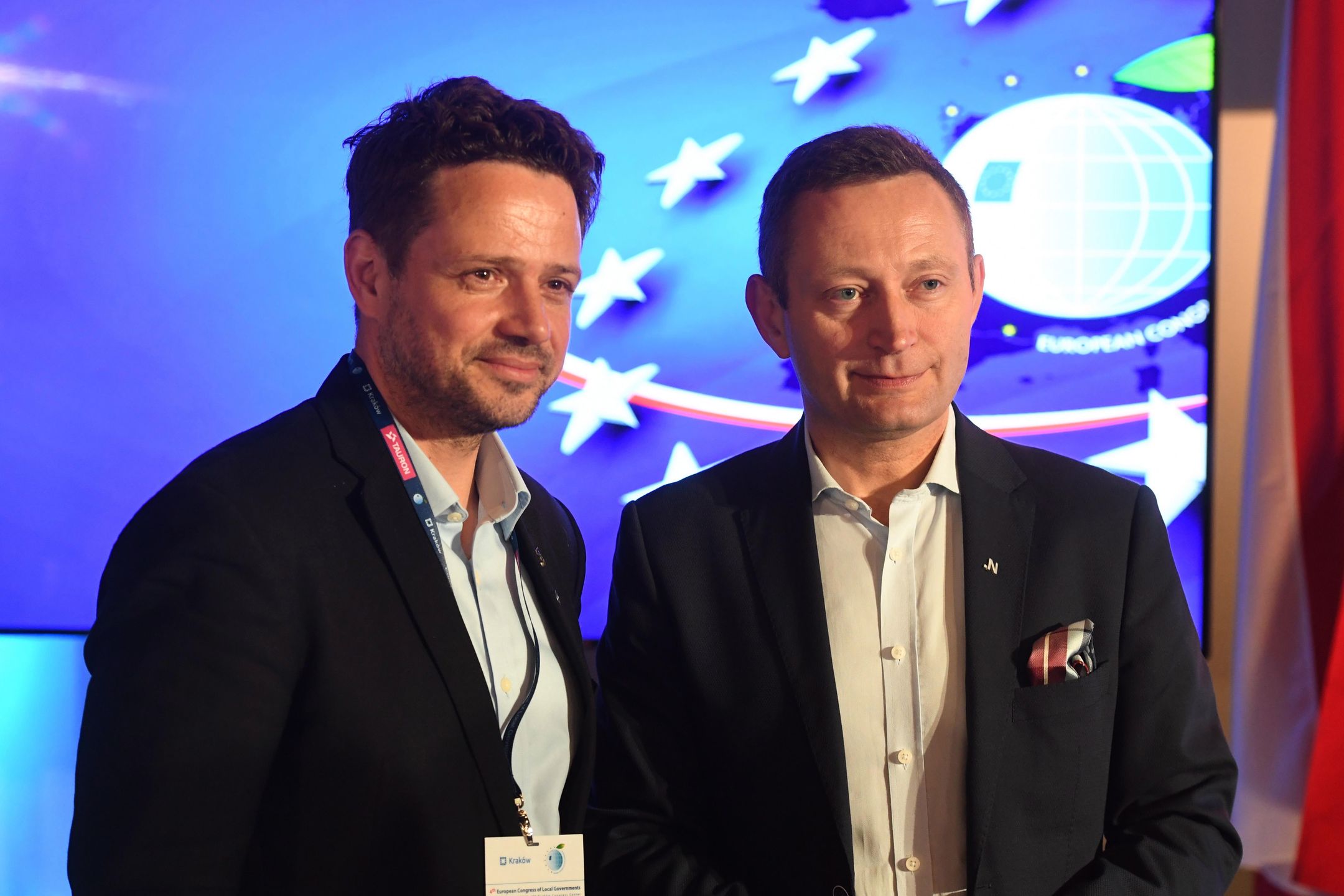 Rafał Trzaskowski i Paweł Rabiej 