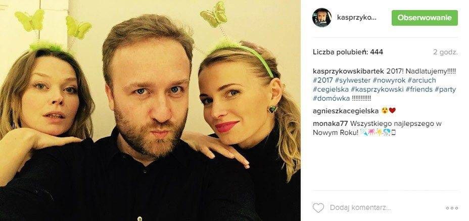 Bartek Kasprzykowski, Tamara Arciuch, Agnieszka Cegielska - Sylwester 2016