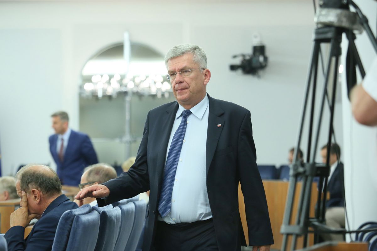 Karczewski: możliwa nowela Senatu, by naprawić "drobną pomyłkę" w ustawie o SN