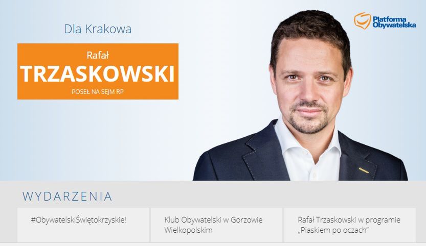 Trzaskowski na prezydenta Krakowa, czy Warszawy? Sprzeczne informacje