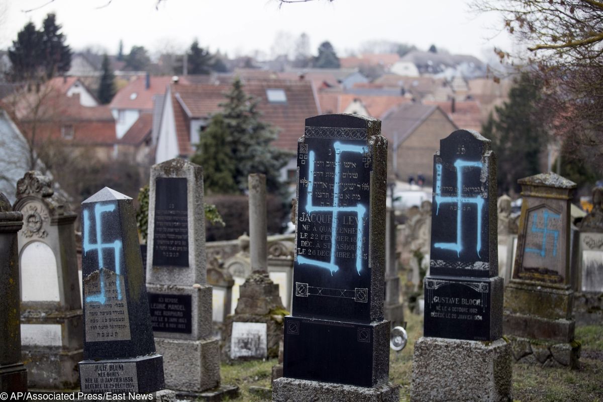 Antysemicki akt we Francji. Zniszczono groby