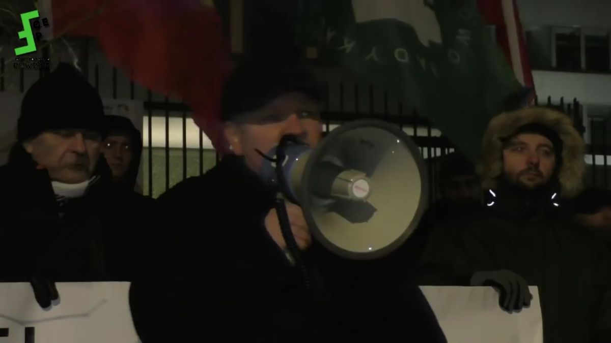 Warszawski mecenas przemawiał na demonstracji ONR. "Nie ma tu sprzeczności prawnej"