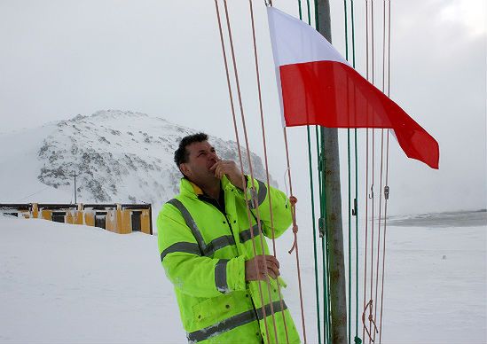 Na Antarktyce oddano hołd polskim górnikom