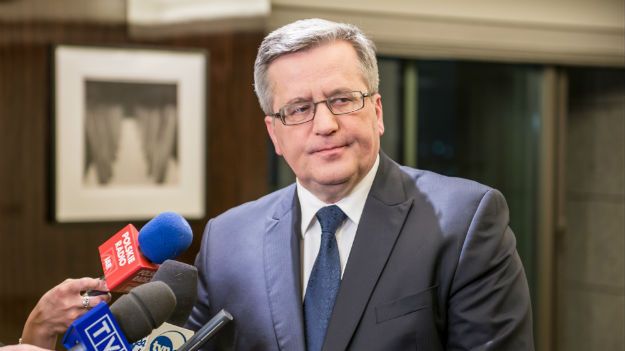 Bronisław Komorowski został przesłuchany w sprawie Amber Gold. 