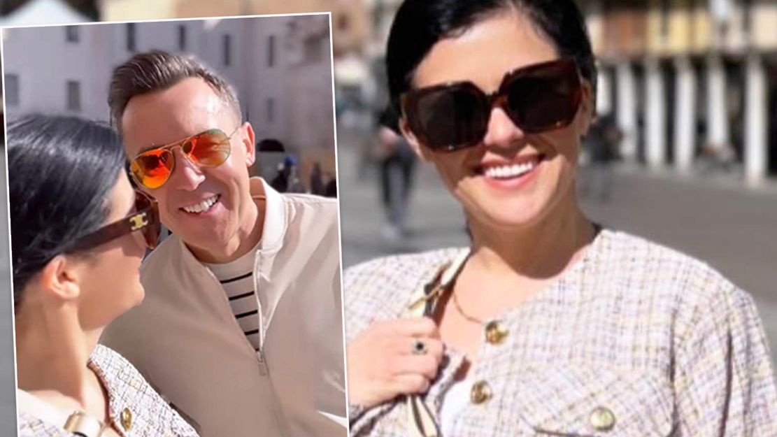 Maciej Kurzajewski  i Kasia Cichopek we Włoszech