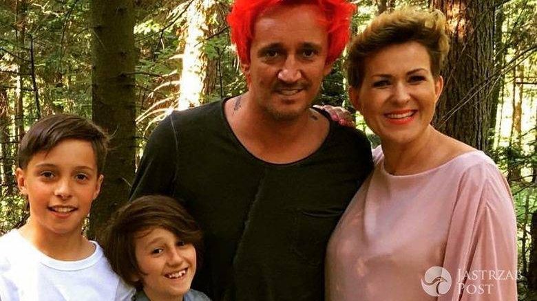 Michał Wiśniewski, Justyna Majkowska i córka Etiennette