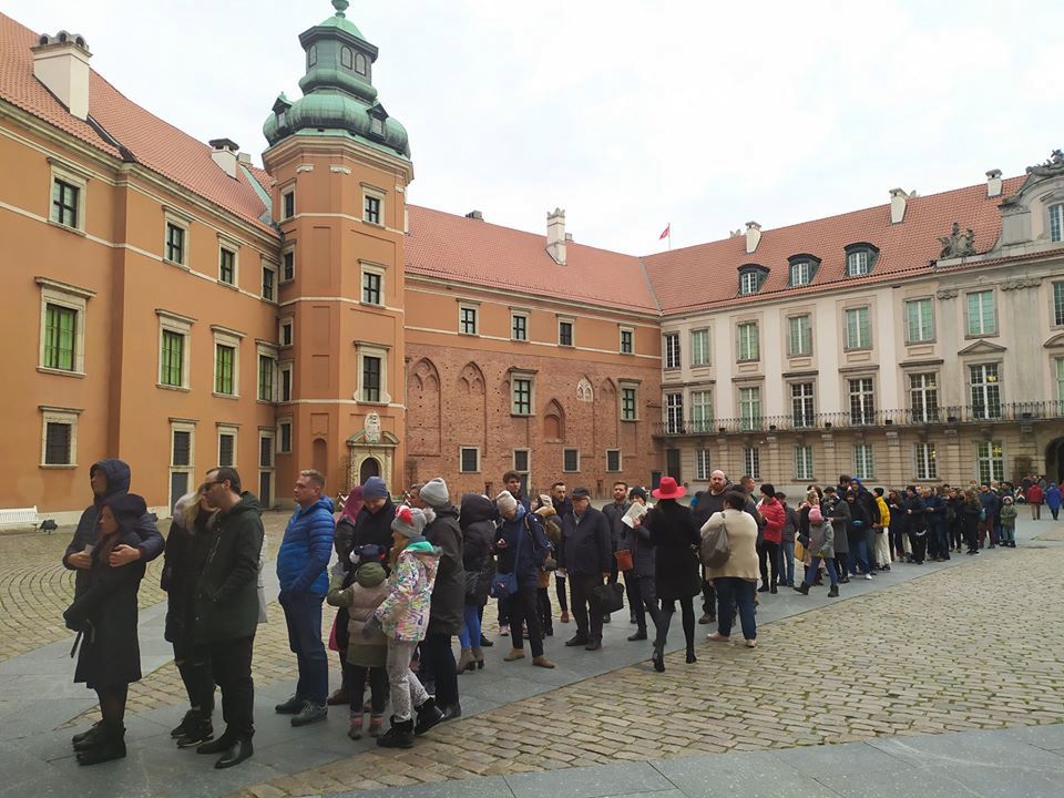 Warszawa. "Darmowy listopad" w rezydencjach królewskich. Tydzień przed końcem akcji jest rekord frekwencji