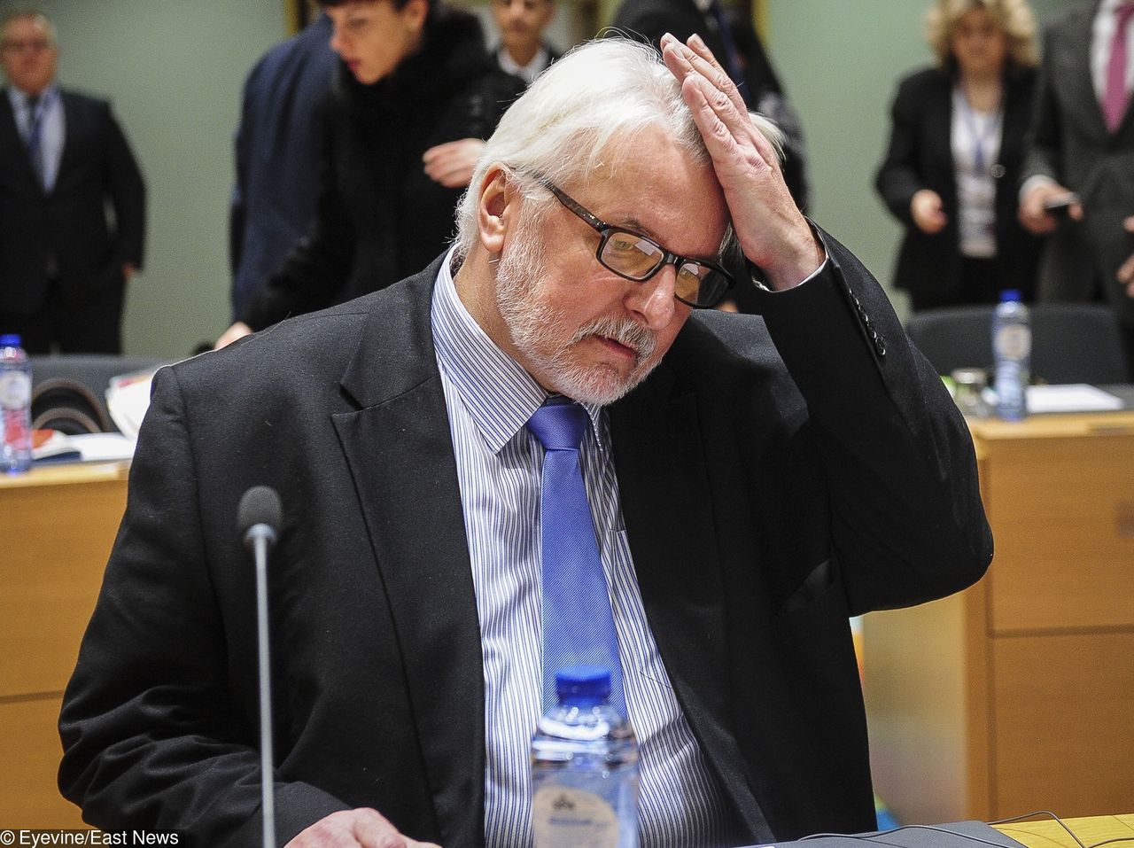 Waszczykowski odchodzi. To nie była jego wina