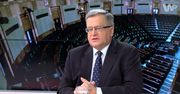 Bronisław Komorowski: PO zapłaciła ogromną cenę za słowa Bieńkowskiej. Ale Jarosław Gowin to przebił