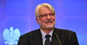 Witold "żartowniś" Waszczykowski. Przyznano mu nagrodę, liczy, że prezydent tego nie zawetuje