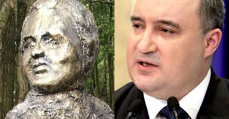 Wymienią głowę Gosiewskiemu, bo wygląda jak Waszyngton. Rzeźbiarz: wszystko przez poprawki