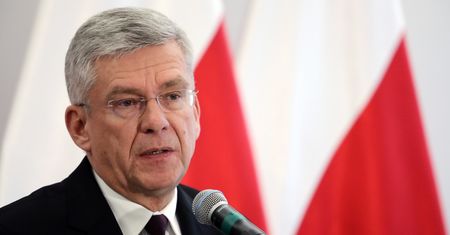 Stanisław Karczewski przemawiał do korpusu dyplomatycznego. Zabrakło Anny Azari