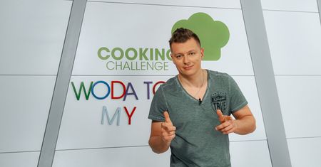 Rafał Brzozowski z ważnym przesłaniem w kuchni Cooking Challenge!