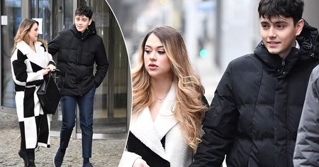 Sylwia Przybysz i Janek Dąbrowski w drodze do "DDTVN" spotkali paparazzi. Ciążowego brzuszka przyszłej mamy już nie da się ukryć
