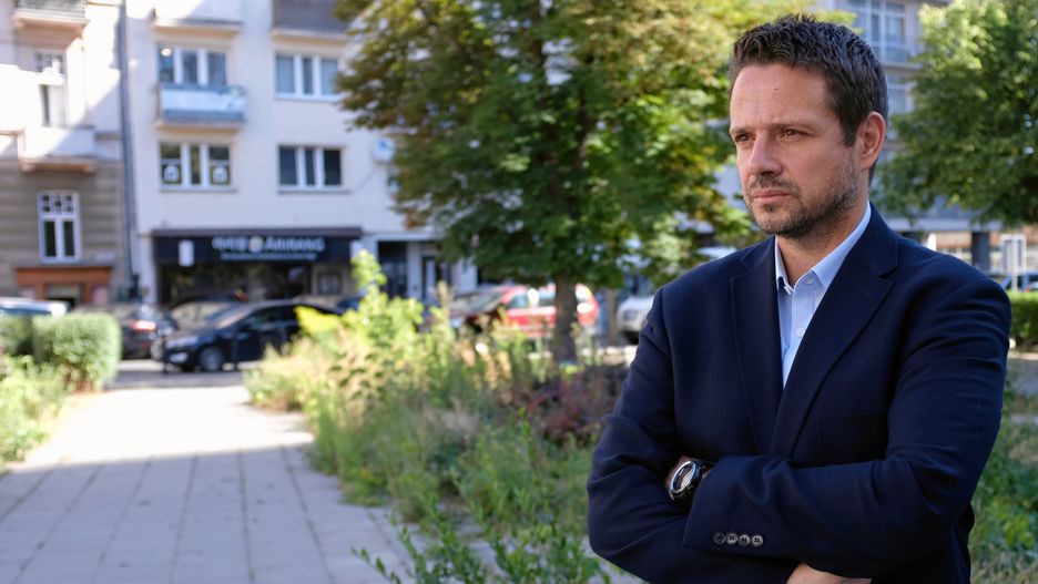 Trzaskowski podczas poniedziałkowej konferencji o ustawie "lex deweloper"