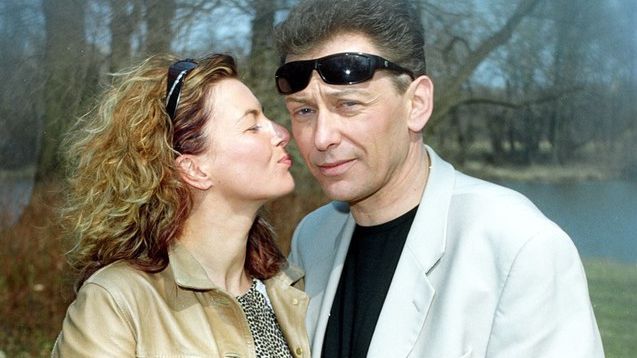 Jacek Borkowski z żoną Magdaleną