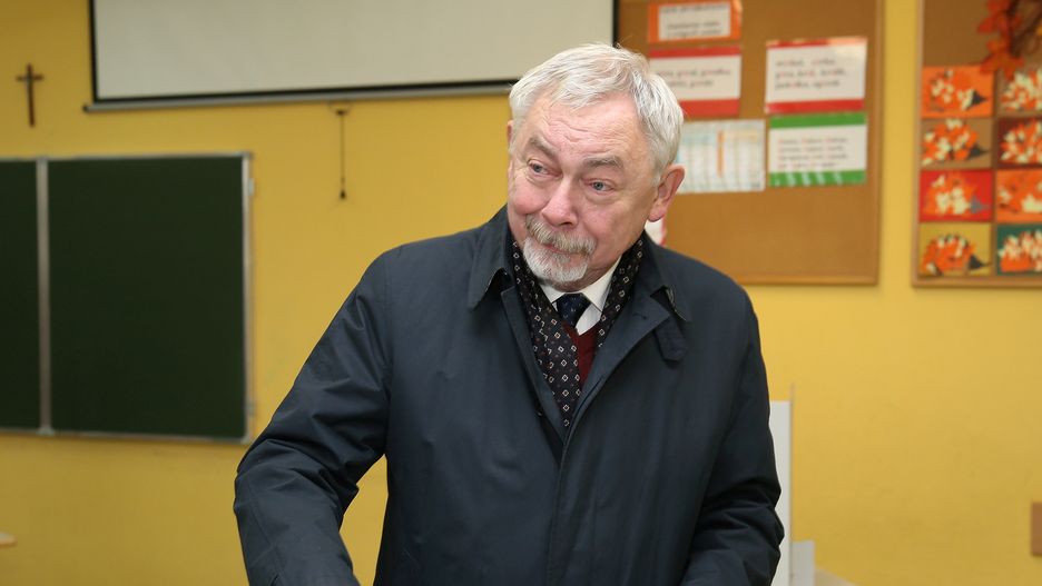 Wybory samorządowe 2018. Głosowanie prezydenta Krakowa Jacka Majchrowskiego.