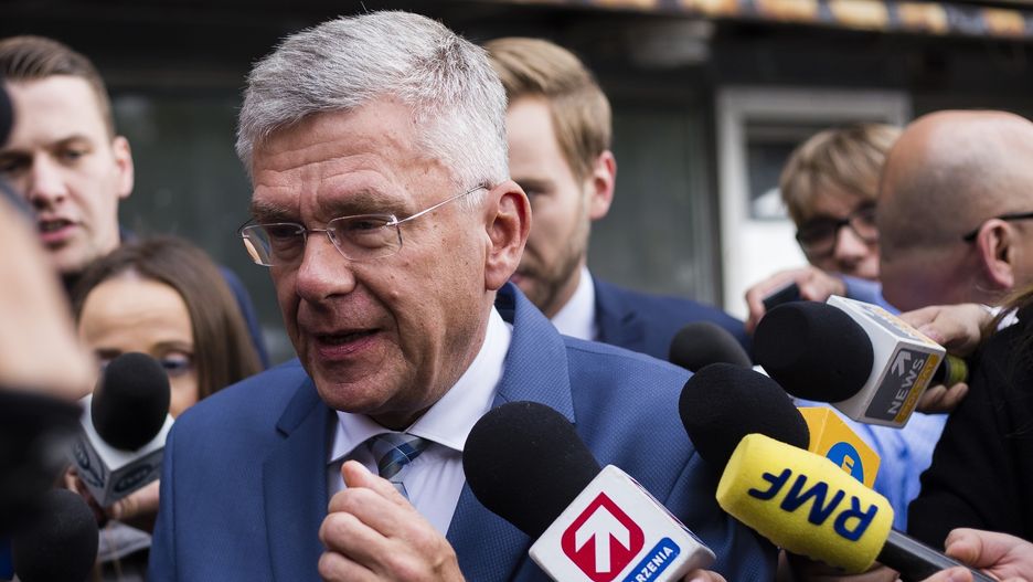 W środowym spotkaniu kierownictwa PiS wziął udział m.in. Stanisław Karczewski