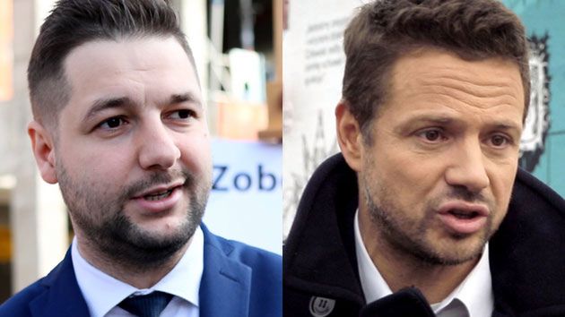 Rafał Trzaskowski w sondażu wygrał z Patrykiem Jakim