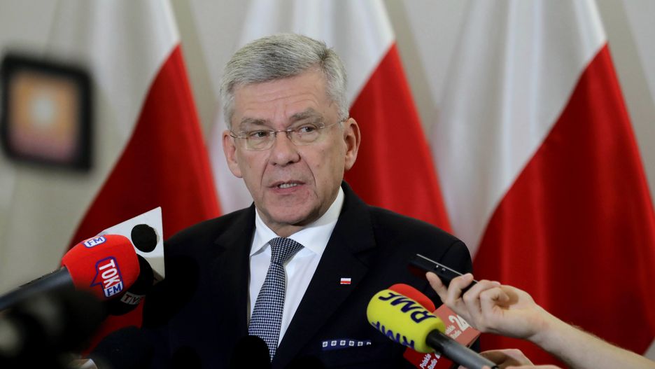 Stanisław Karczewski chciał porozmawiać z Anną Azari