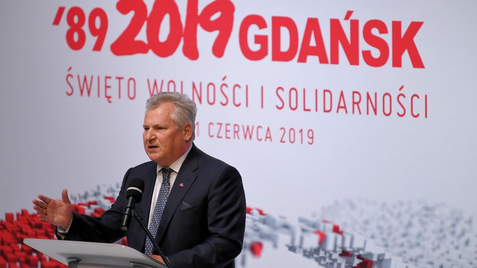 Gdańsk. Obchody 4 czerwca. Aleksander Kwaśniewski apelował o powrót do prawdziwej demokracji