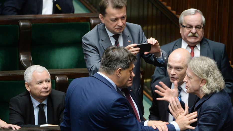 Wykluczenie Krzysztofa Mieszkowskiego z obrad Sejmu