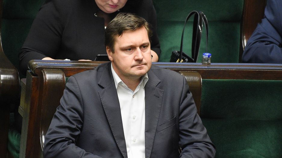 Poseł Łukasz Zbonikowski chciał startować z list PiS do Sejmu. Decyzją prezesa nie będzie kandydował.