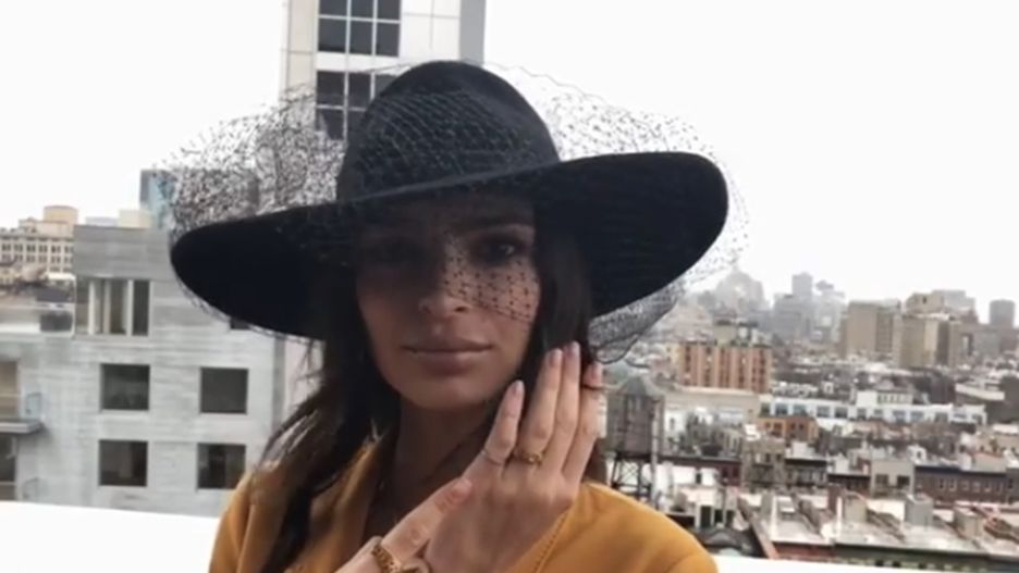 Emily Ratajkowski już po ślubie!
