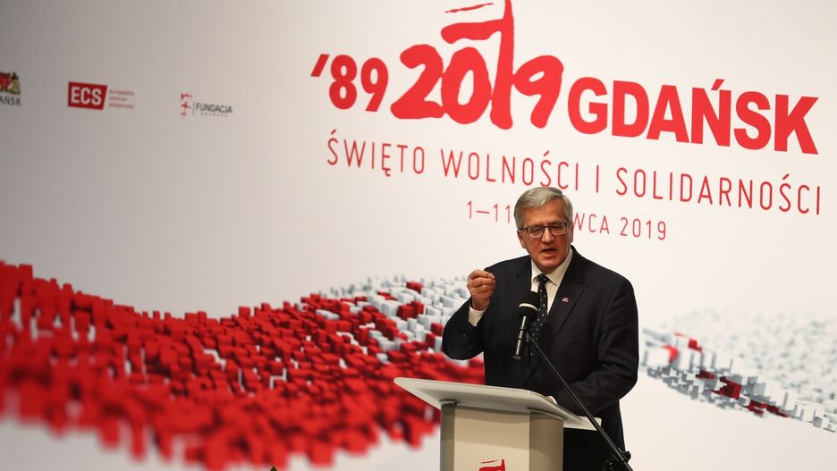 Gdańsk. Bronisław Komorowski twierdzi, że bilans 30 lat jest dodatni