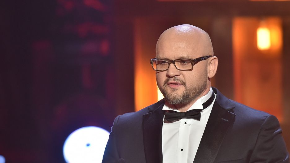 Sławomir Jastrzębowski na gali 25-lecia "Super Expressu"