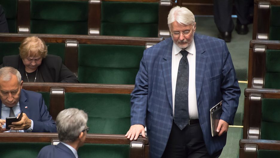 Witold Waszczykowski to jeden z posłów, którzy są najmniej aktywni w parlamencie