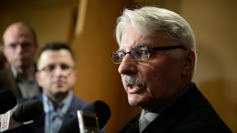Witold Waszczykowski uważa, że "niektóre uwagi Macrona nie dotyczą bezpośrednio Polski"
