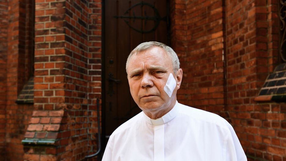 Ks. Aleksander Ziejewski po napadzie
