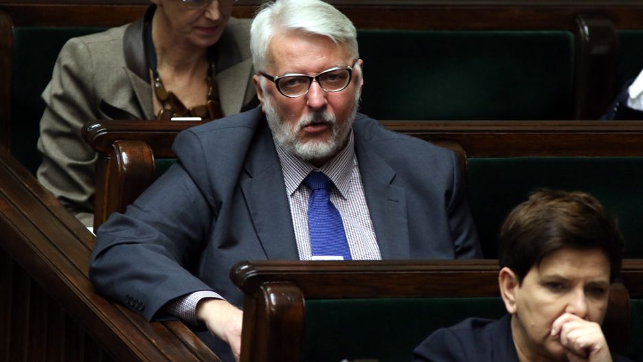 Beata Szydło i Witold Waszczykowski w ławach rządowych