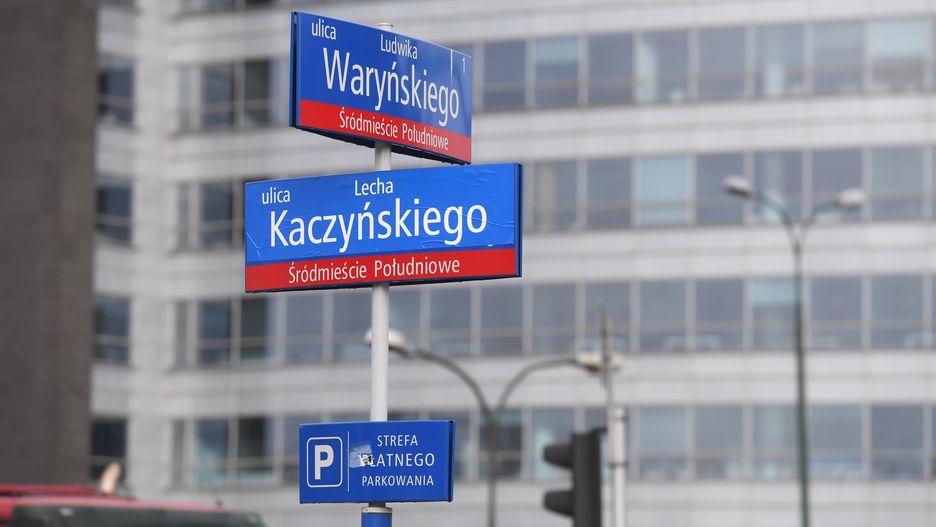 Ulica Lecha Kaczyńskiego już była raz w Warszawie.