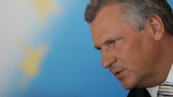 Aleksander Kwaśniewski podczas rozmów plenarnych