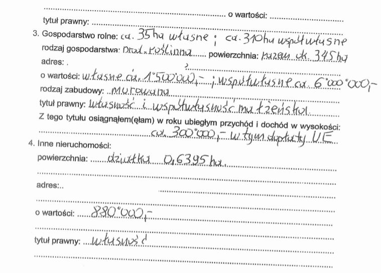 Oświadczenie 