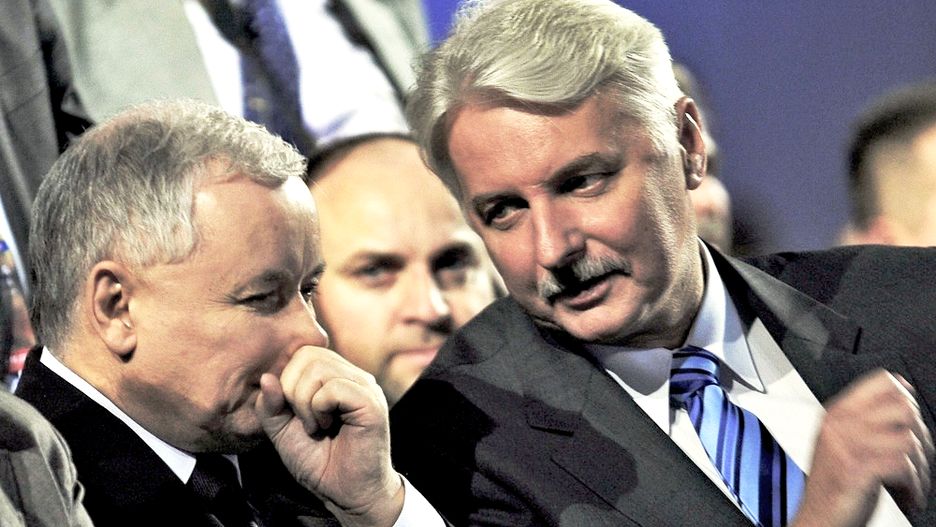 Jarosław Kaczyński i Witold Waszczykowski