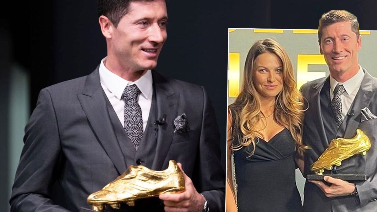 Robert Lewandowski i Anna Lewandowska