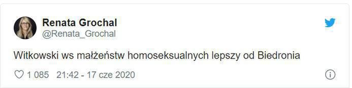 Renata Grochal o Waldemarze Witkowskim