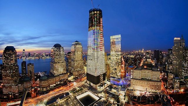 Widok z nowego World Trade Center