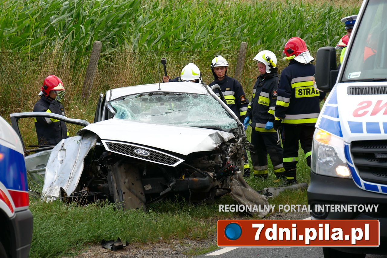 Nie żyje 23-letni kierowca Mondeo