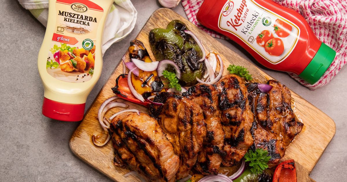 Karkówka na grilla w piwnej marynacie