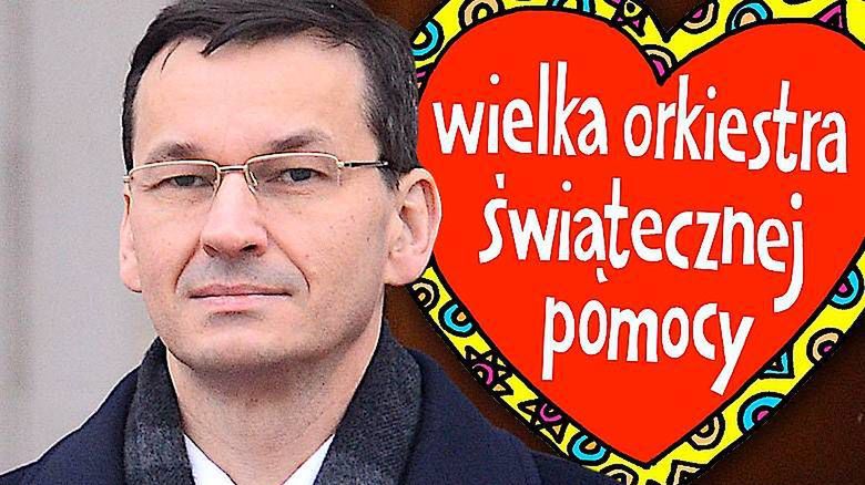 Mateusz Morawiecki WOŚP 2018