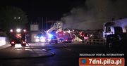 Potężny pożar w Trzciance