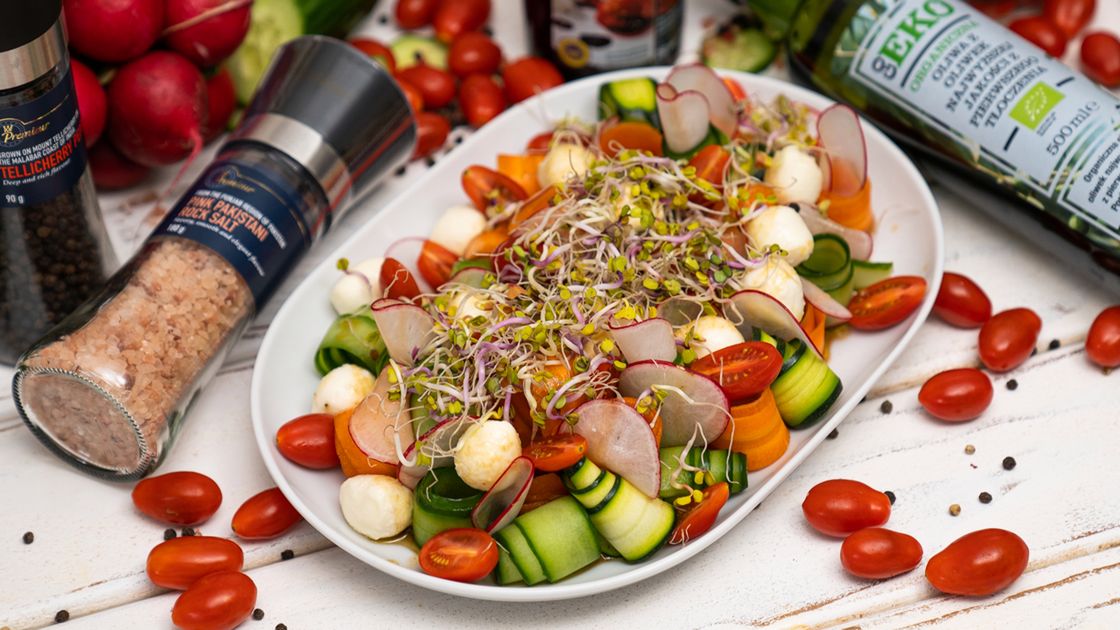 Sałatka na grilla- Pyszności