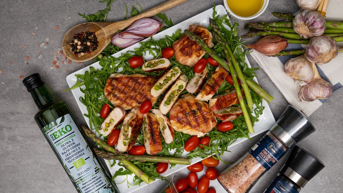 Sakiewki z piersi kurczaka- Pyszności