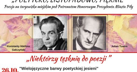 „Poetycko, listopadowo, pięknie” na targowisku w Pile
