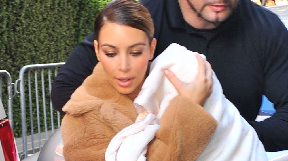 Kim Kardashian i North West