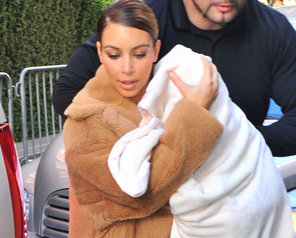 Kim Kardashian i North West